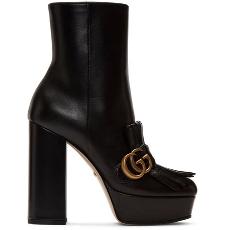 platform Gucci boots women